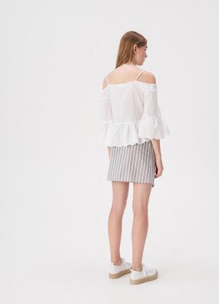 Блуза boho off-shoulders белая 5