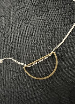 Ланцюжок з підвіскою, срібло