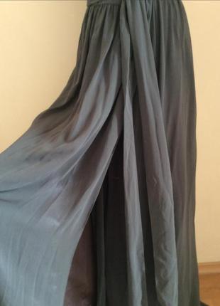 Шикарное дизайнерское платье в пол3 фото