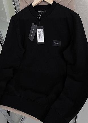 Черный свитшот calvin klein / качественные кофты для мужчин кельвин кляйн