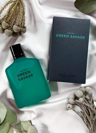 Green savage zara / духи / парфюм/ туалетная вода / туалетна вода / зара2 фото