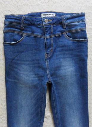 Стильные джинсы скинни с высокой талией tally weijl, 36 размер.2 фото