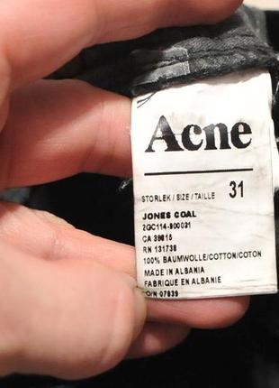 Джинси acne jones coal jeans - 316 фото