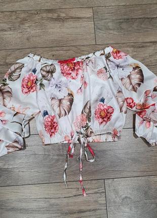 Атласная блуза