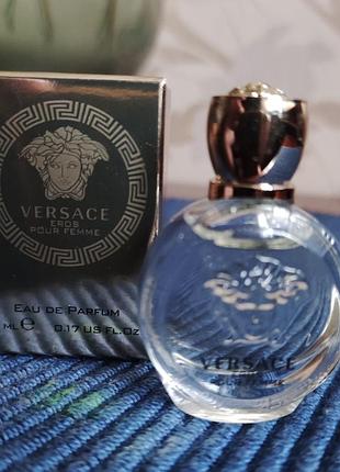 Versace eros pour femme парфюмерная вода (мини)