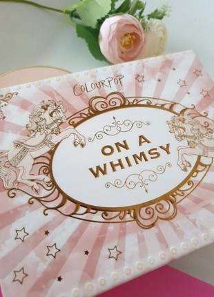 Colourpop on a whimsy палетка тіней