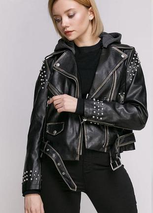 Кожаная куртка /косуха zara