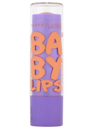 Бальзам для губ с цветом и запахом
maybelline new york baby lips lip balm