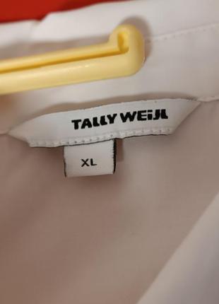 Белая стильная рубашка tally weijl2 фото