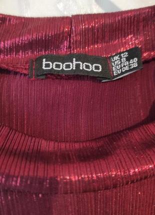 Блискуча сукня boohoo3 фото