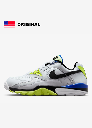 Оригинальные us мужские кроссовки nike air cross trainer 3 low. белые с синим. все размеры в описании