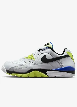 Оригинальные us мужские кроссовки nike air cross trainer 3 low. белые с синим. все размеры в описании4 фото