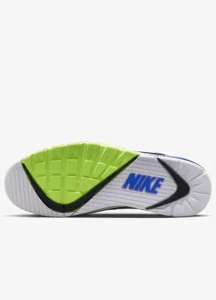 Оригинальные us мужские кроссовки nike air cross trainer 3 low. белые с синим. все размеры в описании5 фото