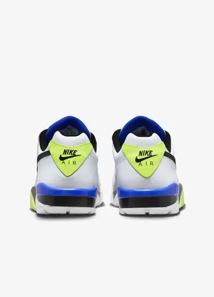 Оригинальные us мужские кроссовки nike air cross trainer 3 low. белые с синим. все размеры в описании6 фото