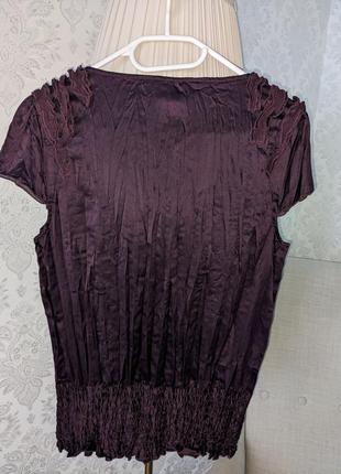 Изысканная женская блузочка жатка.размер 14.2 фото