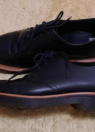 Фирменные кожаные туфли, полуботинки dr.martens оригинал