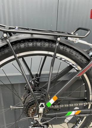 Електровелосипед cubic-bike konar 27.5 з багажником чорно-червоний 450 w 8 ah 48v panasonic8 фото