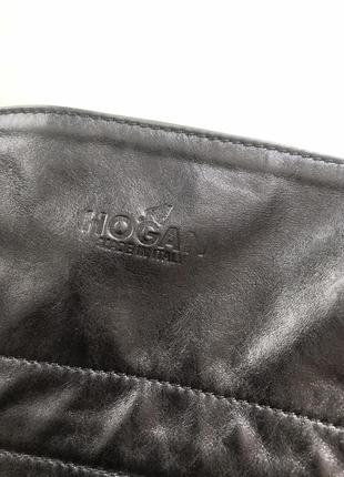Стильна шкіряна сумка hogan10 фото