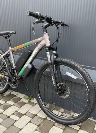 Електровелосипед cubic-bike konar 26" silver 450 w 8 ah 48v panasonic1 фото