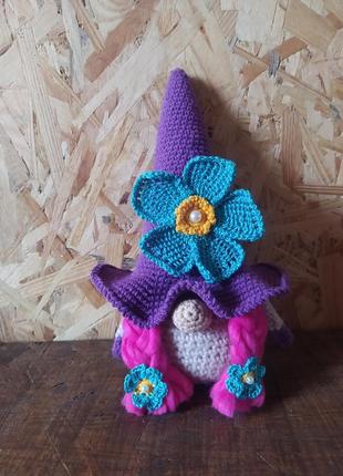 Цветочный гном.игрушка