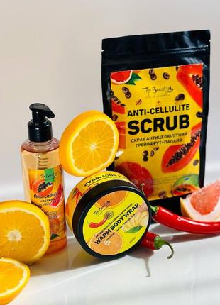 Антицілюлітне гаряче обгортання