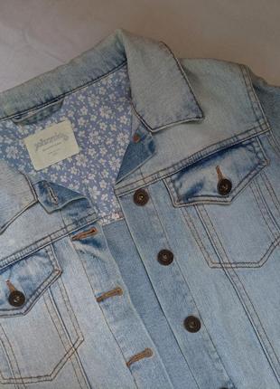 Джинсовий піджак, джинсовка світло блакитна1 фото