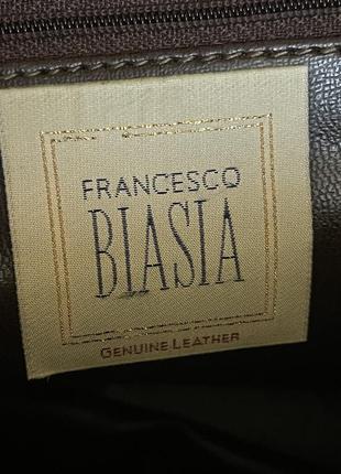 Кожаная сумка винтаж крокодил  francesco biasia9 фото