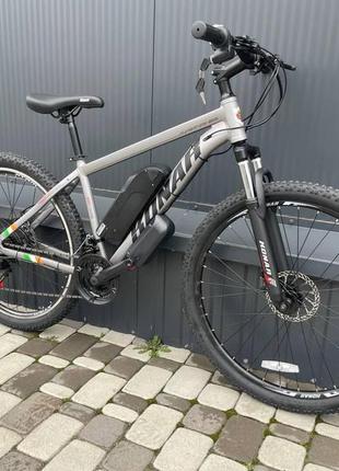 Електровелосипед cubic-bike konar 27.5 silver 450 w 8 ah 48v panasonic