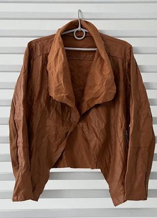 Женская куртка косуха на запах3 фото