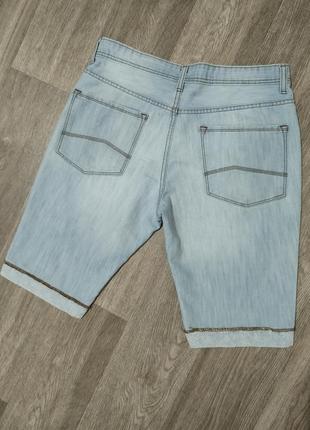 Мужские шорты / denim co /  джинсовые шорты / бриджи / мужская одежда /  синие шорты / denim /5 фото