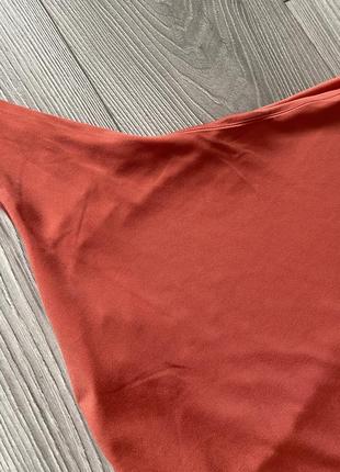 Платье макси на одно плечо легкое платье сарафан расклешенный3 фото