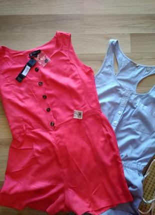 Стильные комбинезоны на лето брендовая модель без дефектов.