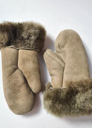 Дитячі рукавиці дублянкові