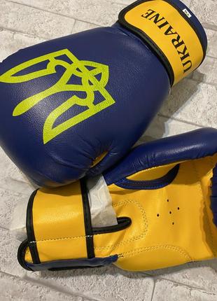 Перчатки боксерские ukraine2 фото