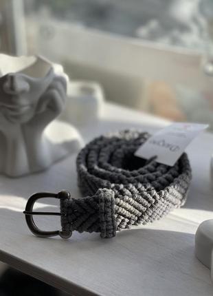 Женский пояс ремень пасок макраме