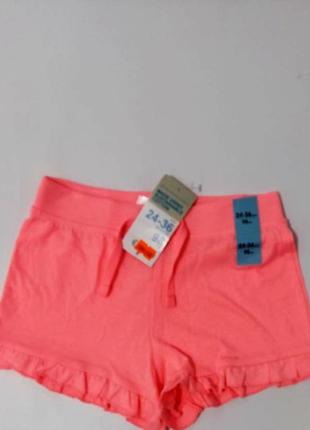 Шорты primark розовый 98см (2-3г) 98см