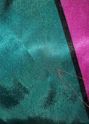 Сатиновый атласный платок каре yamaha6 фото