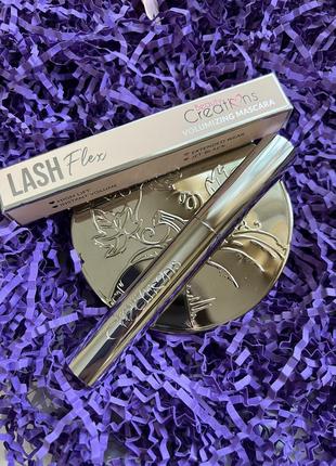 Шикарная тушь для объема ресниц beauty creations lash flex volumizing mascara5 фото