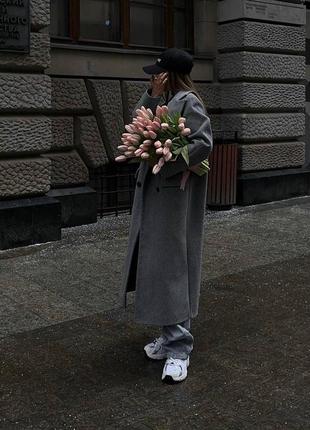 Пальто кашемир🖤