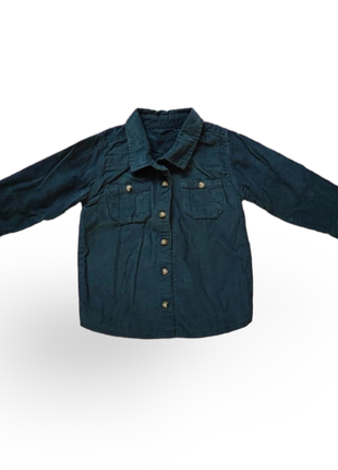 Вельветова сорочка george 74-80 см 9-12 місяців