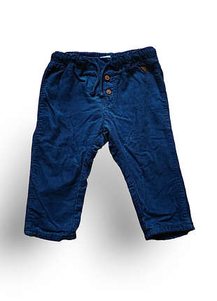 Вельветові штани h&m 74 см 6-9 місяців