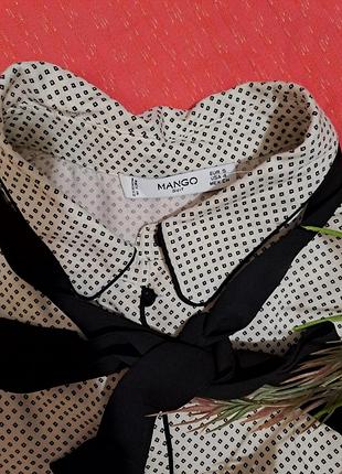 Рубашка с бантом от mango💐