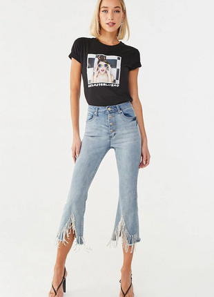 Стильная футболка forever 21 из сша s/m2 фото