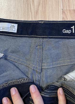 Стильные джинсовые шорты gap2 фото