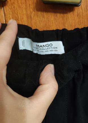 Замшевые шорты mango короткие3 фото