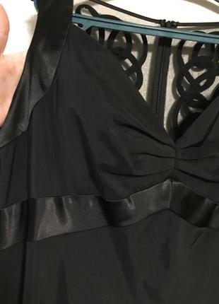 Вечернее платье черного цвета 🖤4 фото