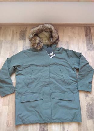 3xl, 58, оригинал парка jack wolfskin6 фото