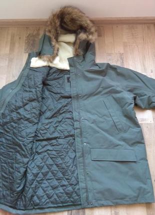 3xl, 58, оригинал парка jack wolfskin9 фото