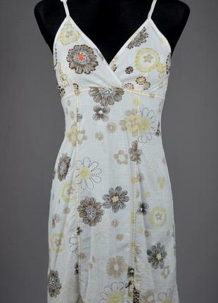 Літнє платтячко на бретельках сарафан