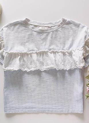 Футболка с рюшами артикул: 15043